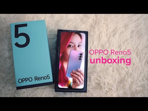 OPPO Reno5 unboxing: IT SPARKLES!!