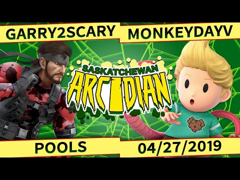 Garry2Scary (Snake) vs. monkeydayv (Lucas, Peach) - Pools - SK Ultimate Arcadian