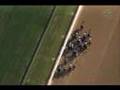 134th kentucky derby overhead view