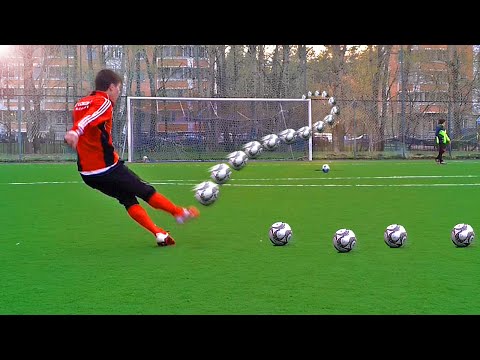 Crazy Free Kick Tutorial - How To Shoot A Knuckleball