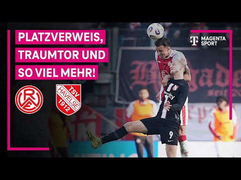 Rot-Weiss Essen – TSV Havelse, Highlights mit Live-Kommentar | 3. Liga | MAGENTA SPORT