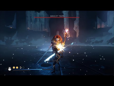 Corrupt Toshi boss fight (Kena: Bridge of Spirits)