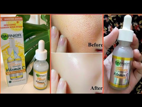 garnier vitamin c serum uses