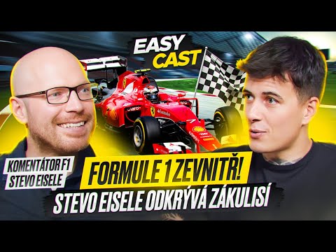 Komentátor F1 Stevo Eisele  - Co ve Formuli 1 není zakázáno je dovoleno #EasyCast #Kotak