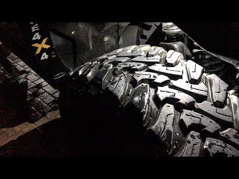 Don't open diff Toyo Open Country tires rain review