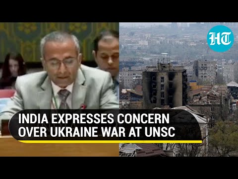 India at UNSC reiterates its stand on Russia-Ukraine war, 'No solution at cost of innocent lives'