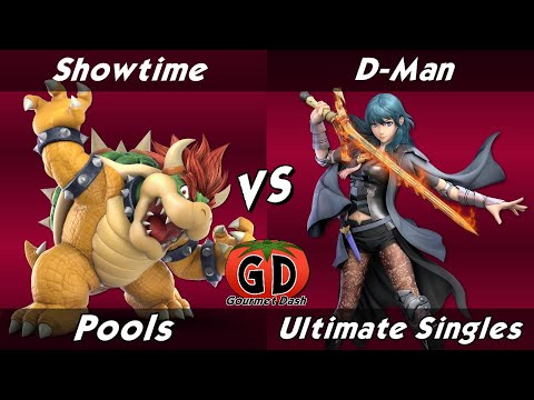 Gourmet Dash #1 - Showtime (Bowser) vs D-man (Byleth) Wave A Pools - Ultimate Singles