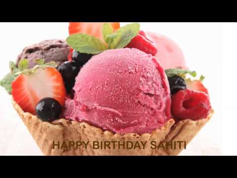 Sahiti   Ice Cream & Helados y Nieves - Happy Birthday