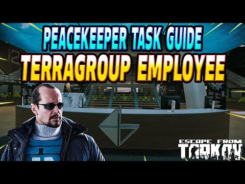 Terragroup Employee With Labs Extractions - Peacekeeper Task Guide - Escape From Tarkov