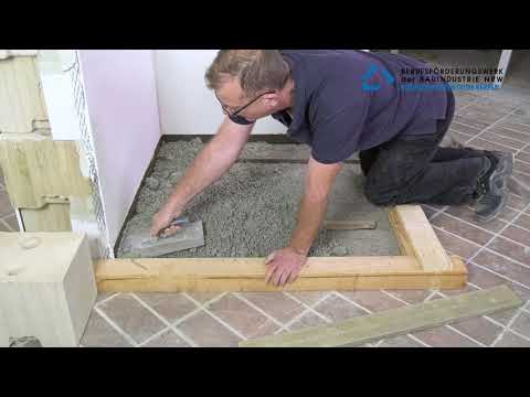 Project TAMEB – Learning module "Screed" // Arabic