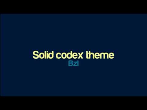 Bzl - Solid codex theme