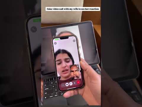 Prank with Wife video call #funny #comedy #prank #video k
