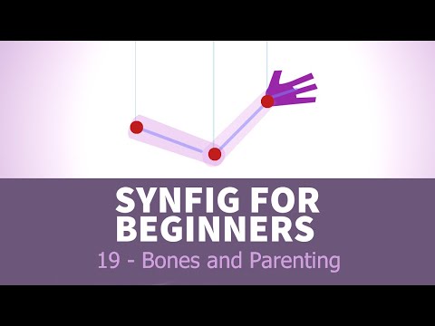 Synfig for beginners: 19 - Bones and Parenting