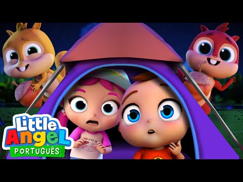 Capa de Joãozinho Vai Acampar Sem Medo do Escuro! | Canal do Joãozinho - Little Angel Português