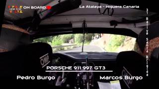 preview picture of video 'onboard Pedro Burgo Rally Santa Brígida 2015 - Porsche 911 GT3'