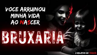 SOFRI NAS GARRAS DA MINHA MÃE MAS CRESCI E ME VINGUEI COM BRUXARIA - 2 RELATOS DE TERROR