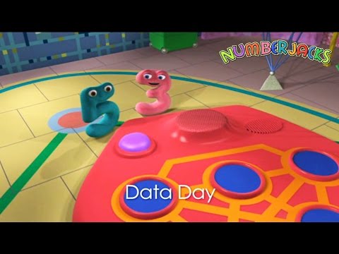 Numberjacks | Data Day | S1E44 | Full Episode