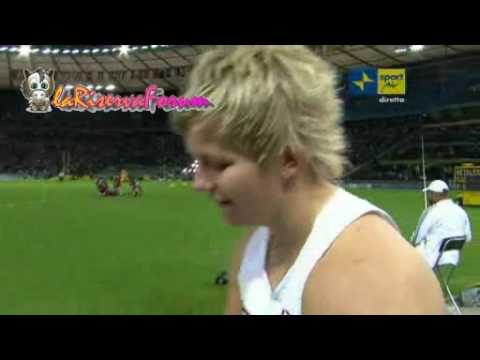 Mondiali Atletica Berlino 2009: Finale lancio del martello Donne - Betty Heidler 77.12