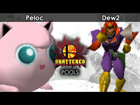 Smash 64: Peloc (Jigglypuff) V WDR | Dew2 (Captain Falcon) - Shattered 107 Tournament SSB64