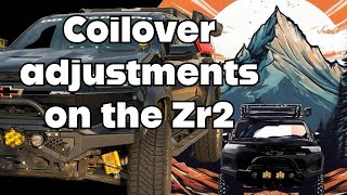 level-up coilover adjustment  #chevylife #zr2colorado #chevybuild #chevyzr2 #zr2nation