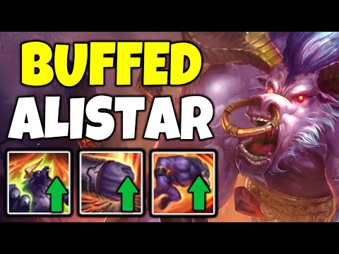 NEWLY BUFFED ALISTAR IS OFFICALLY BACK (EASY ALL INS)