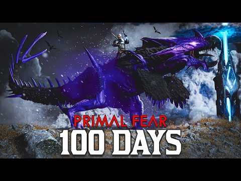 I Spent 100 DAYS Beating ARK Primal Fear...