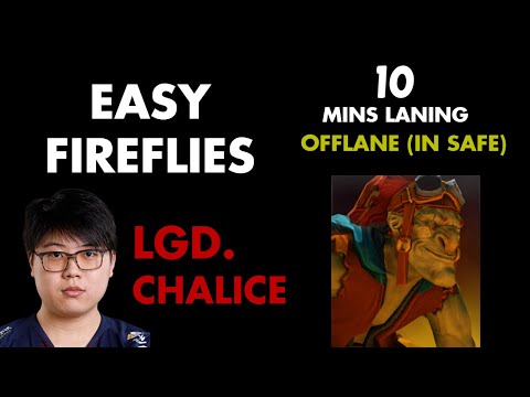 PSG LGD Chalice Batrider vs. Aster | Easy Fireflies | Dota 2 Pro Offlane in Safelane | 7.23
