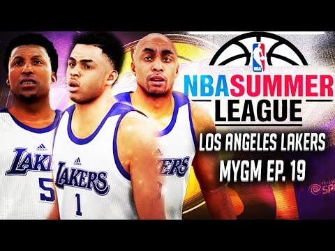 NBA2K16 Lakers MyGM Ep. 19 - SUMMER LEAGUE!! CRAZY GAME WINNER OMG!!