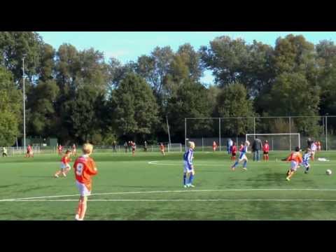 Oranje Wit E1- Drechtstreek E1 28 sep 2013