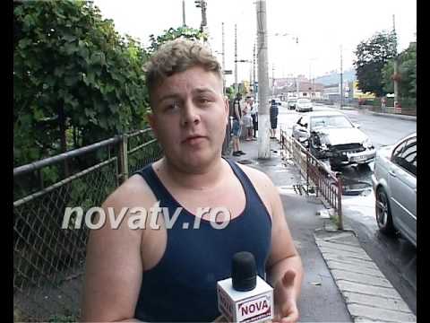 Accident în Medias pe Şoseaua Sibiului | novatv.ro