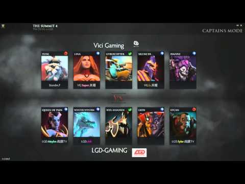 VG vs LGD - Game 1 - Summit 4 China - Godz