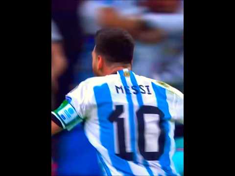 INSANE MESSI GOAL vs MEXICO World Cup 2022 #shorts #football #messi