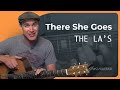 There She Goes By The La S Rock Guitar Lesson