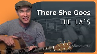 There She Goes by the La&#39;s | Rock Guitar Lesson