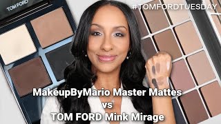 Makeup by Mario Master Mattes vs Tom Ford Mink Mirage | Is This the Next Best Neutral?