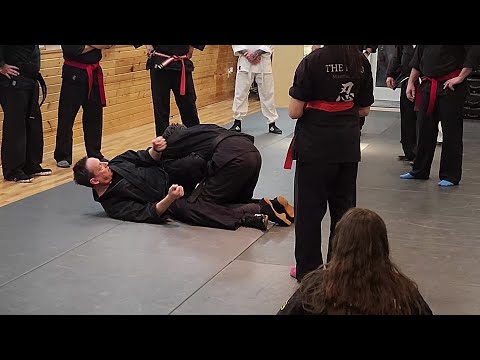 Martial Arts Class Clips - A little groundwork