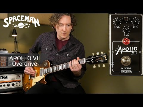 Spaceman Apollo VII Standard Edition Overdrive Guitar Effects Pedal image 3