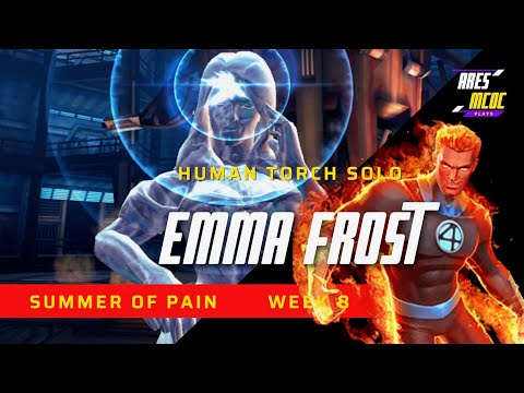 Human Torch Melts Emma Frost: Summer of Pain Week 8