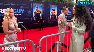 Camille Kostek Talks Her Girl Crush at ‘Free Guy’ Premiere video