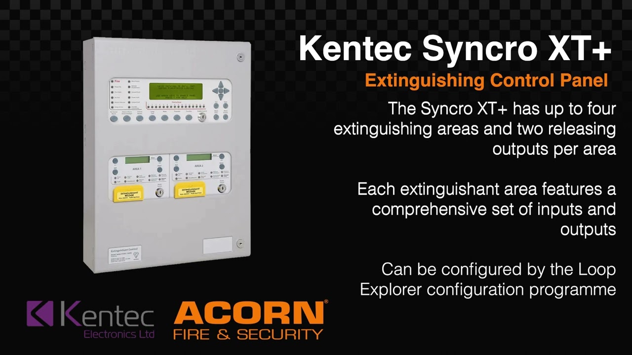 Kentec Syncro XT+ - Acorn Fire & Security