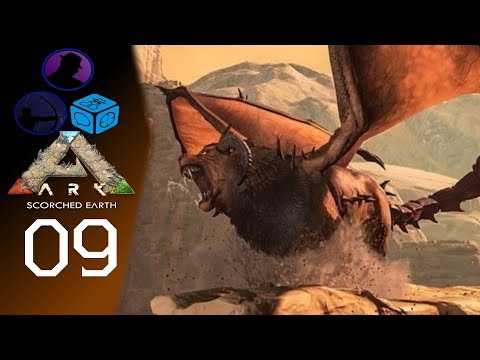 Let's Play ARK Survival Evolved Scorched Earth - Ep. 9 - Welcome To The Mining Base!