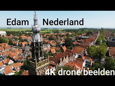 2023 Edam 4K Drone Stock Footage by Rik van Hoogstraten