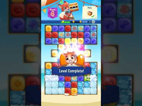 Pet Rescue Puzzle Saga Level 229 2 stars