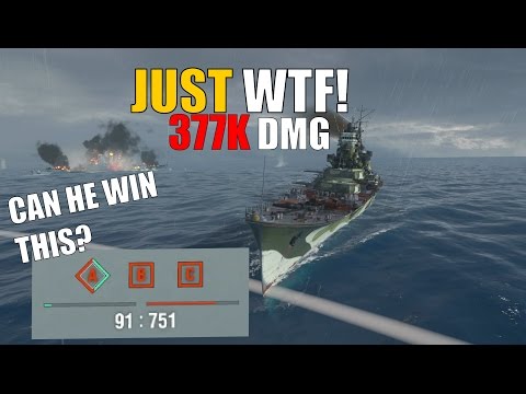 Tier X ZAO [CAN HE WIN THIS?] 377K DMG - World of Warships