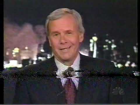 September 12, 2001 live TV coverage of NBC News