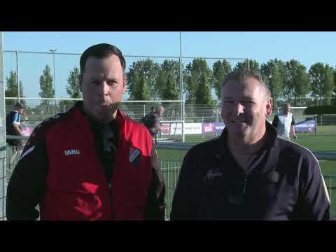 2e elftal van N.I.V.O.-Sparta met interview van Nelis en Demian