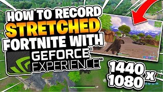How To Stream Stretched Fortnite