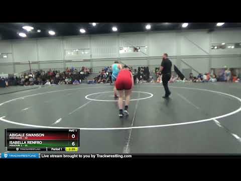 180 Lbs Round 3 (8 Team) - Abigale Swanson, Wisconsin Vs Isabella Renfro, Missouri 2 E75e