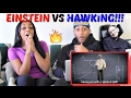 Epic Rap Battles Of History Einstein Vs Stephen Hawking REACTION