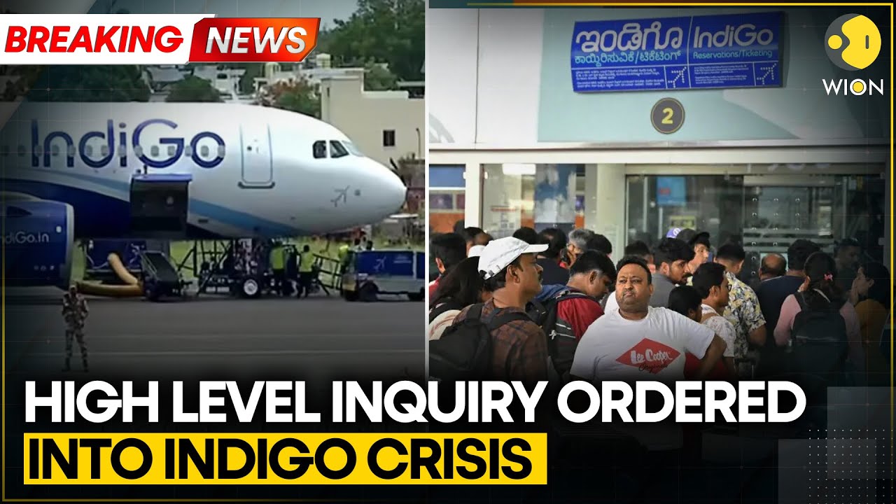 BREAKING: IndiGo Flight Chaos: Centre Orders High-Level Probe Into Mass Cancellations | WION